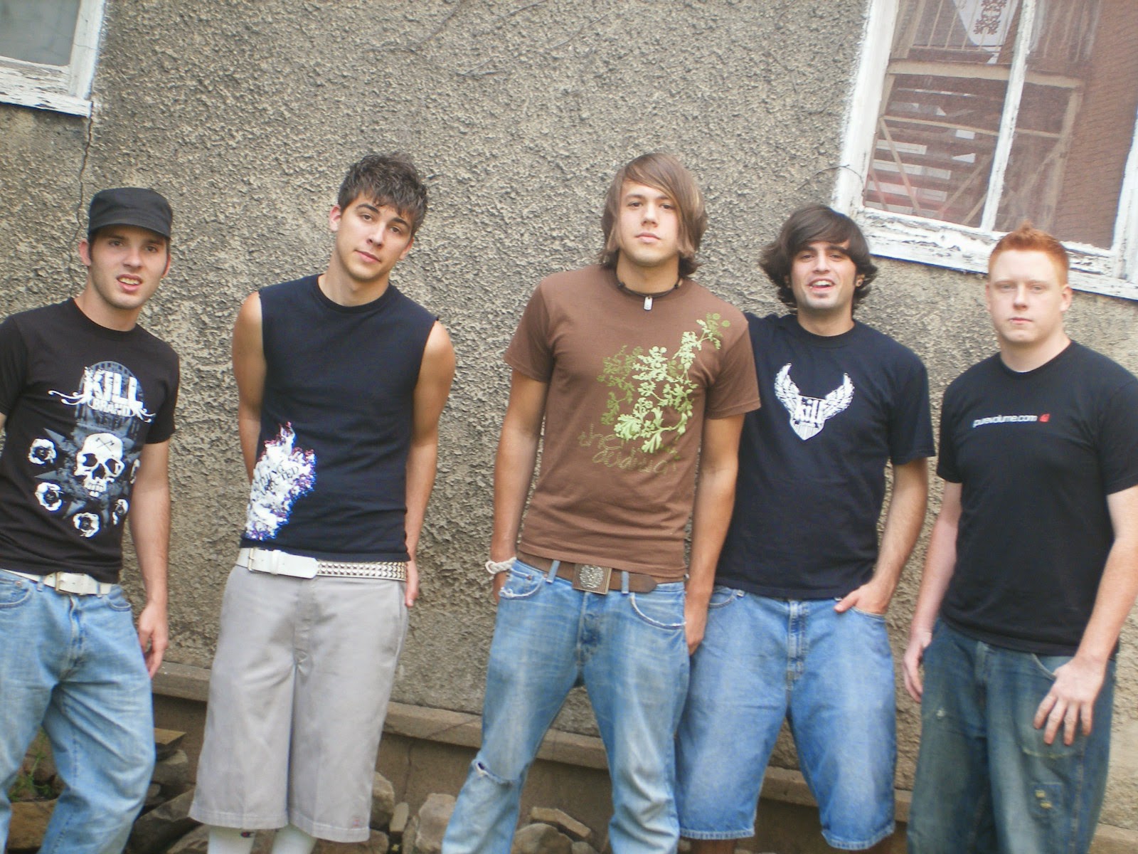 Five up against the wall